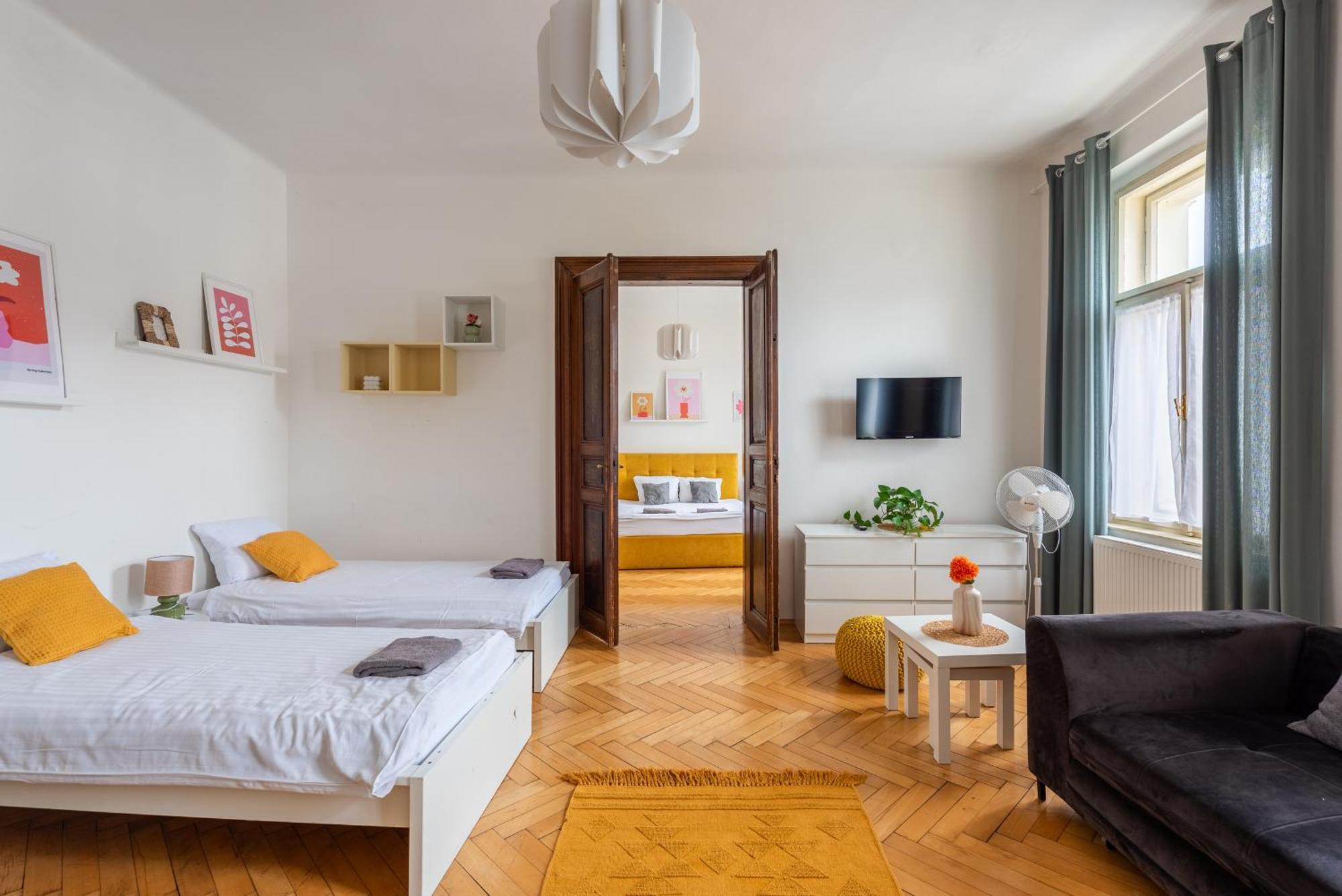 Residence Tesnov Apartment Prag Exterior foto