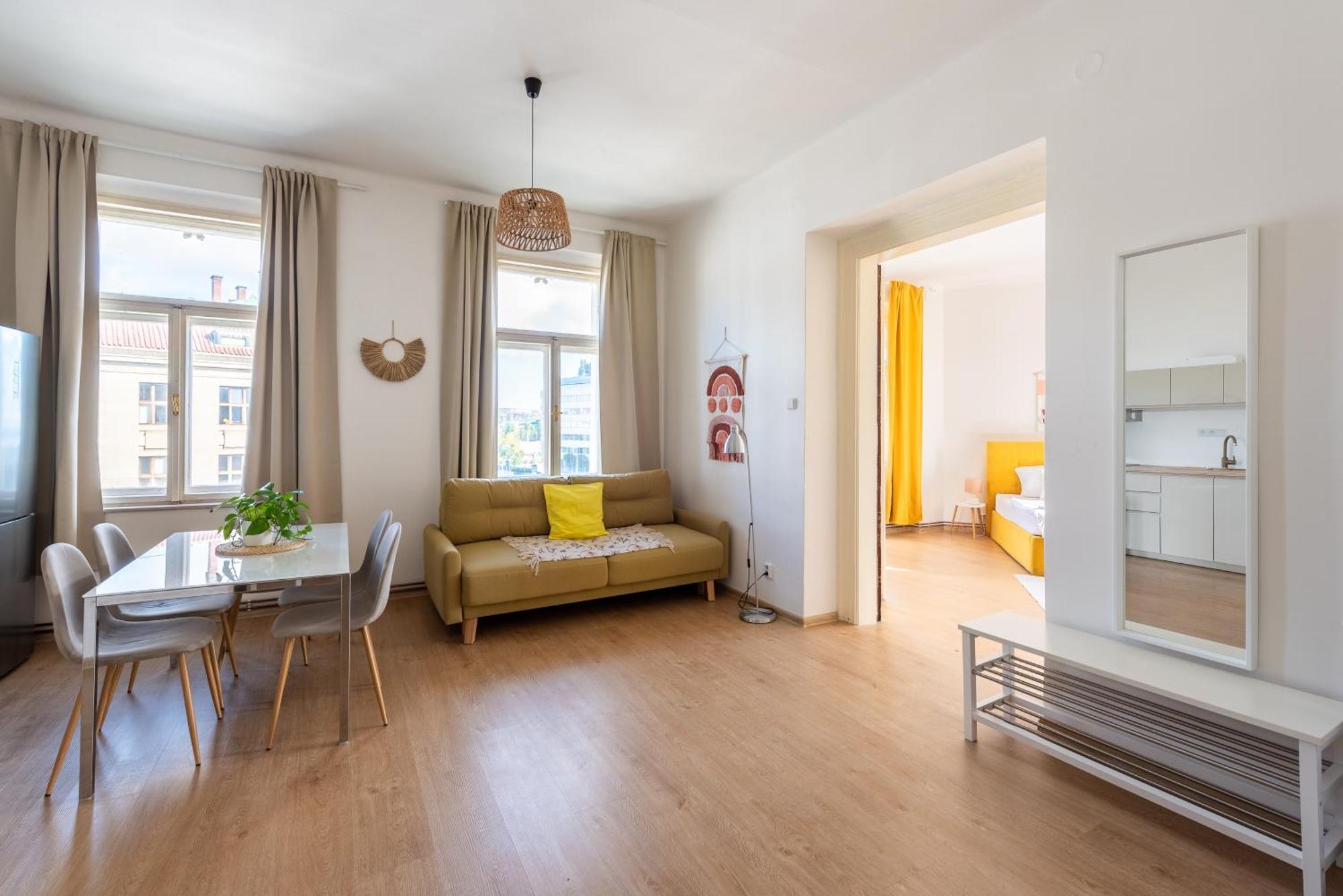 Residence Tesnov Apartment Prag Exterior foto
