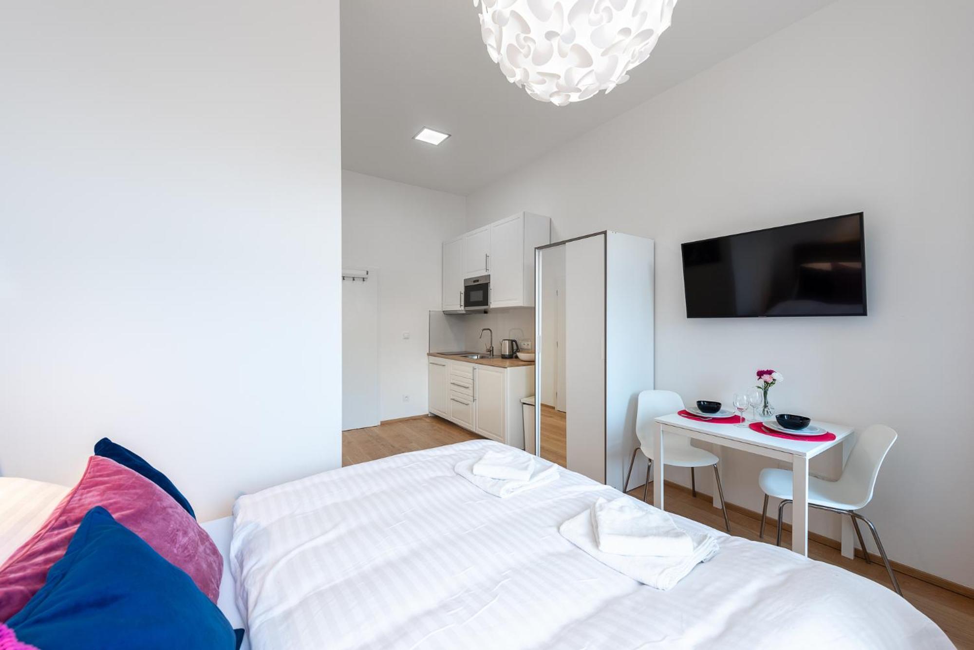 Residence Tesnov Apartment Prag Exterior foto