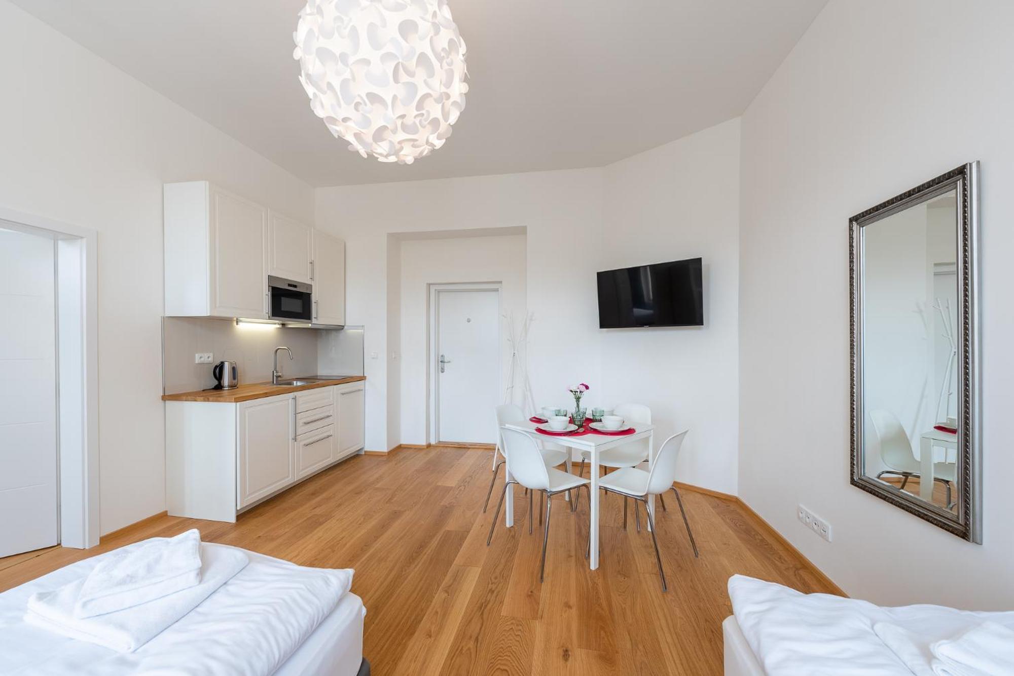 Residence Tesnov Apartment Prag Exterior foto