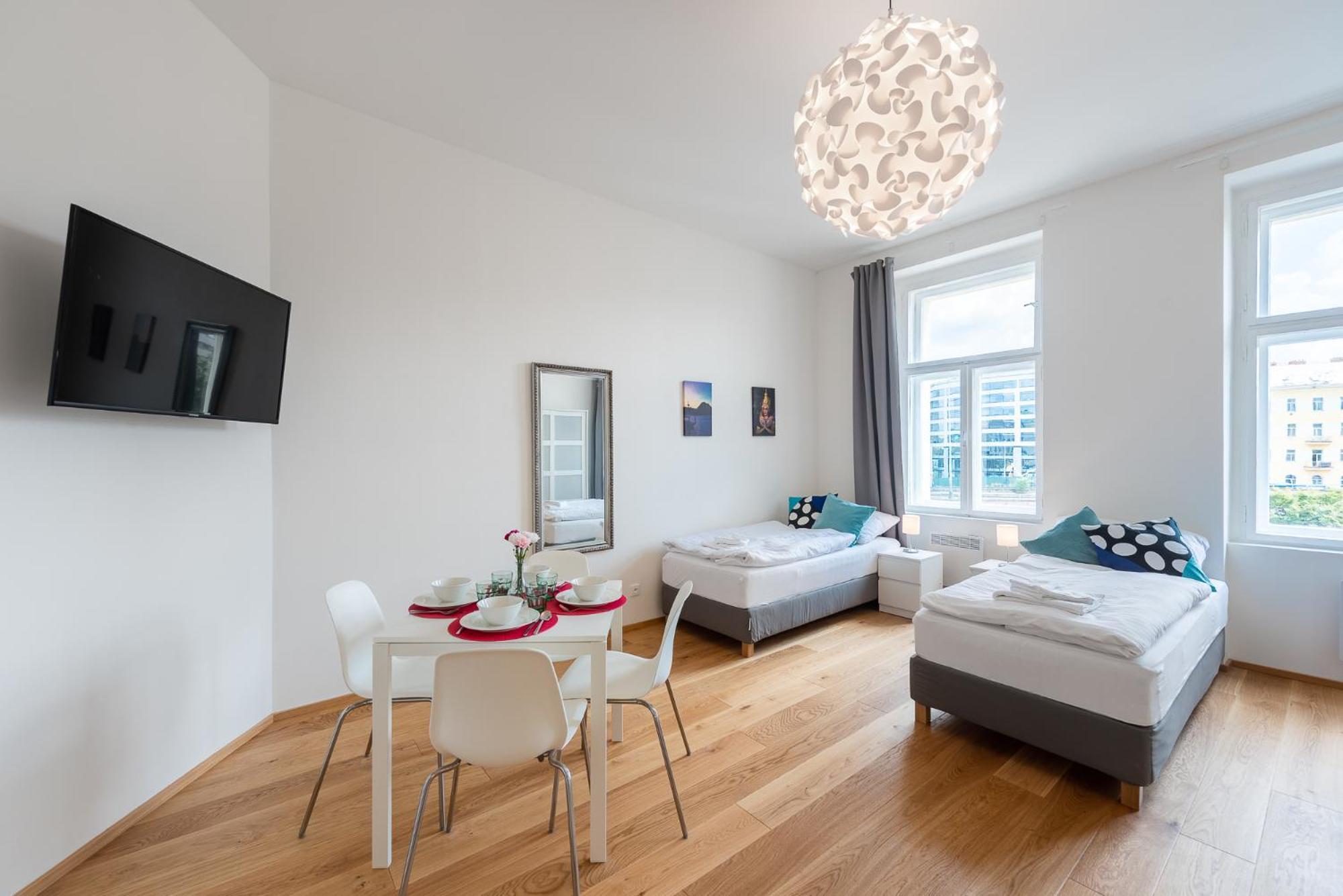 Residence Tesnov Apartment Prag Exterior foto